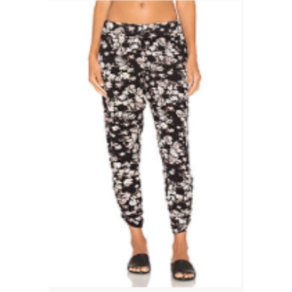 Michael Lauren Pablo Shirring Pant in Porcelain